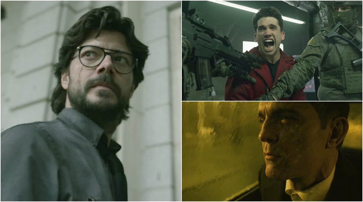 Money Heist 5 part 2 trailer best moments: Professor picking up arms to  Lisbon being captured by army | Entertainment News,The Indian Express