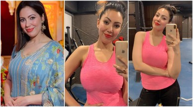 Munmun Dutta shares transformation photos, says she is 'feeling the change'  | Television News - The Indian Express