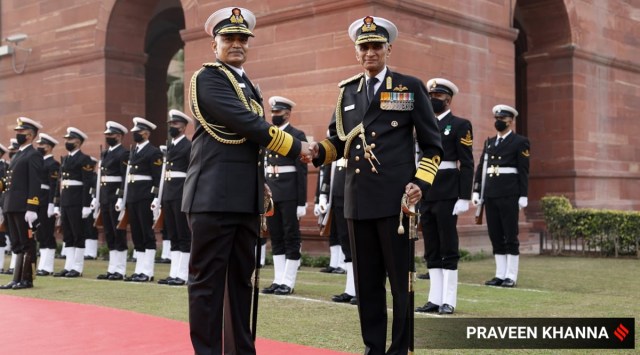 Admiral R Hari Kumar takes charge as new Navy chief | India News - The ...