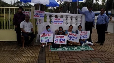 hat was expected to be a one-day fast is expected to last a week, said activists and members of the Save Old Goa Action Committee. (Source: Facebook)