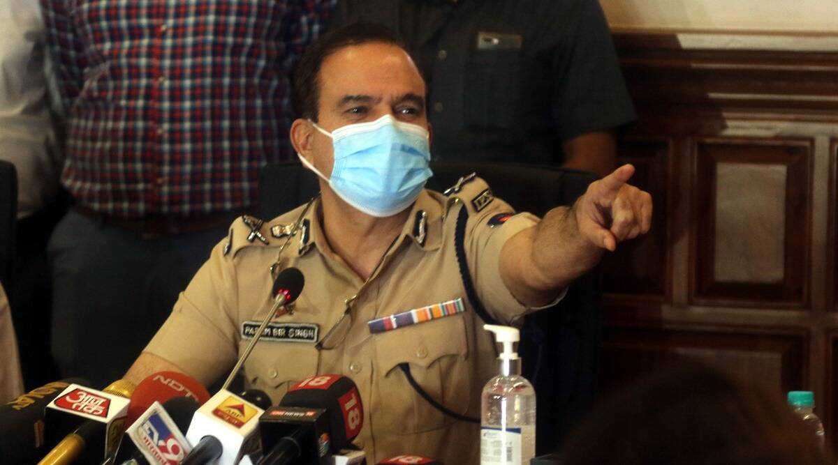 Param Bir Singh, Mumbai crime branch, Param Bir Singh, extortion case, Ex Mumbai Police chief Param Bir Singh, Param Bir Singh in Mumbai, Mumbai News, Indian Express news