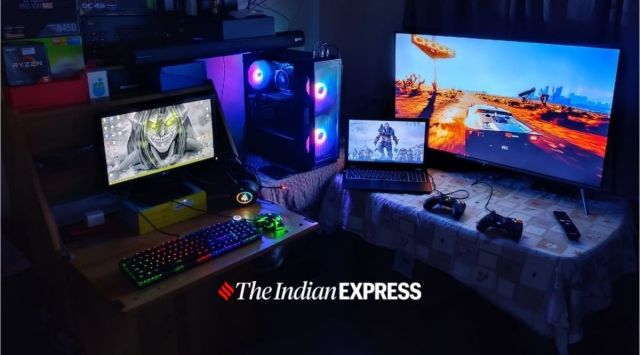 Consider these accessories to complete your dream gaming PC setup. (Image credit: Chetan Nayak/Express Photo)