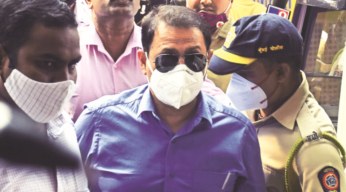 NCB DDG Sanjay Kumar Singh in Mumbai. (Express photo)