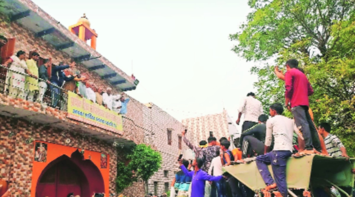 BJP MP s Car Attacked Party Leaders Confined In Temple As Protests 