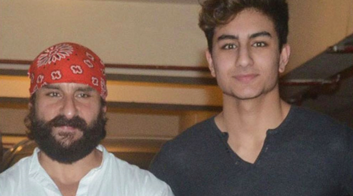 Ibrahim Ali Khan copies father Saif Ali Khan&#39;s dance moves, poses with  Rocky Aur Rani Ki Prem Kahani actors Ranveer-Alia | Entertainment News,The  Indian Express