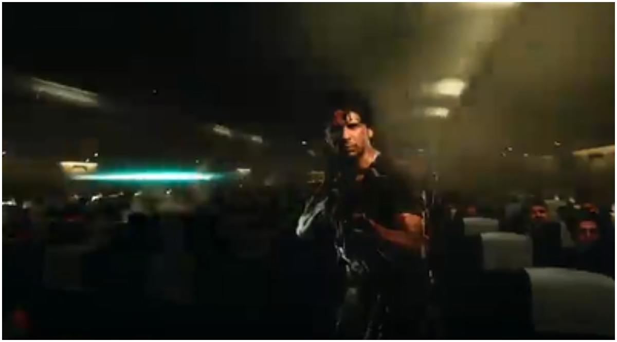 Sidharth Malhotra in the first look of Yodha, produced by Dharma Productions. (Photo: Karan Johar/Instagram)