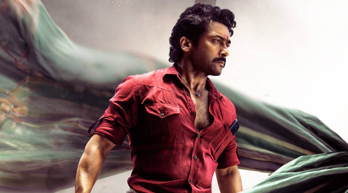 Suriya in Etharkkum Thunindhavan. 
