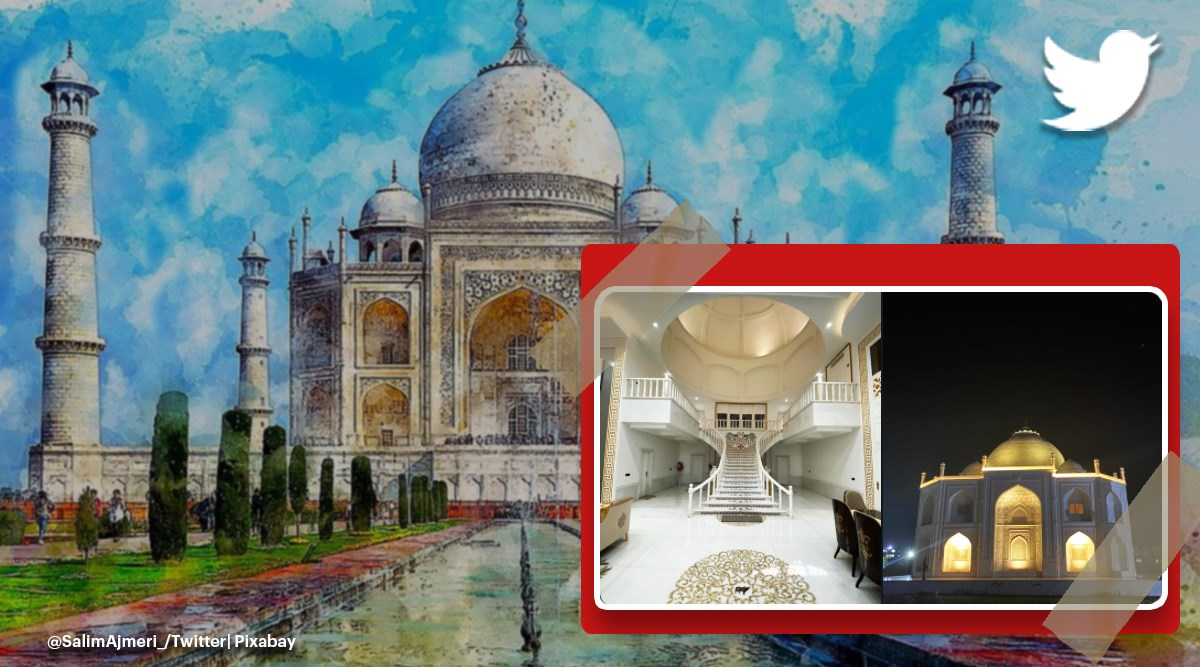 Madhya Pradesh man gifts Taj Mahal like home to wife as symbol of love -  Hindustan Times