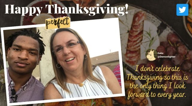 thanksgiving grandma, grandma invites stranger thanksgiving, thanksgiving grandma man meet for sixth year, good news, happy thanksgiving, thanksgiving tradition, indian express