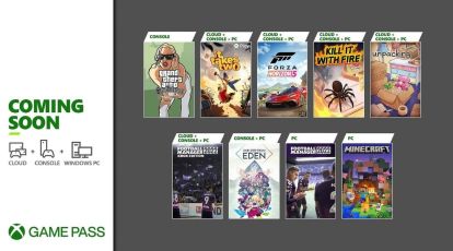 Xbox Game Pass confirms 8 new games and GTA 5 is the big star