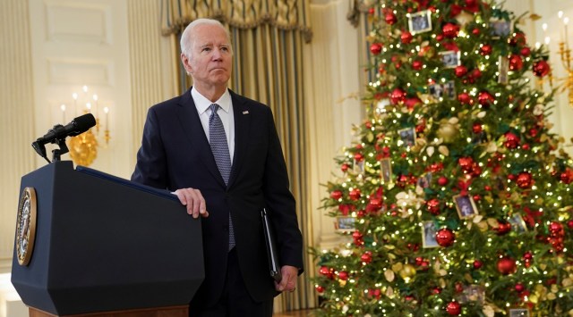 Biden said some 1,000 military doctors, nurses and medics had been deployed to support hospitals. He stressed the unvaccinated carried the bulk of the burden of health risks.(Reuters/File)