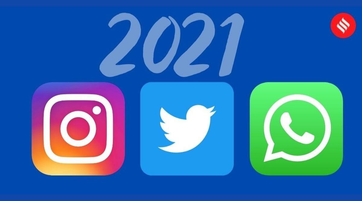 Set of Popular Social Media Logos Icons Instagram Facebook Twitter WhatsApp  Element Vector on White Background Editorial Image - Illustration of  element, blogd: 136843350