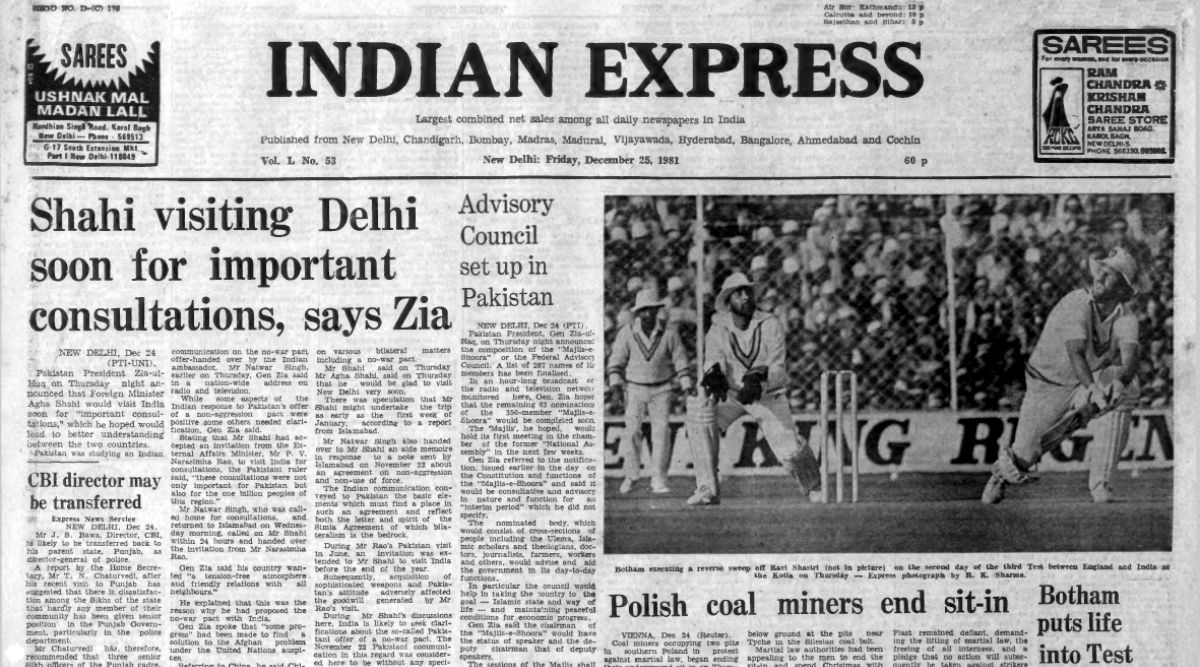 Pakistan, Zia-ul-Haq, Agha Shahi, Congress (I), United Democratic Front, Poland, Indian express, Opinion, Editorial, Current Affairs