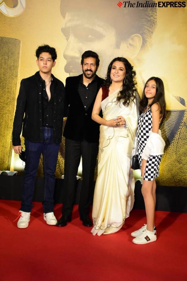 83 director kabir khan with family