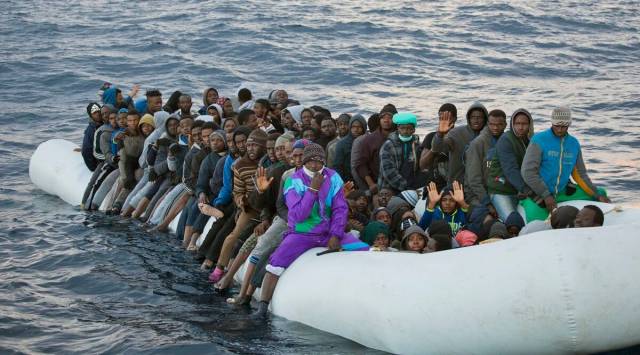 The head of the Red Crescent in Khums, a port in western Libya, said 15 bodies including that of an infant had been recovered from the shore at nearby Alous on Saturday. (AP/File)