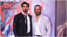 Ahaan Shetty with Suniel Shetty- Tadap