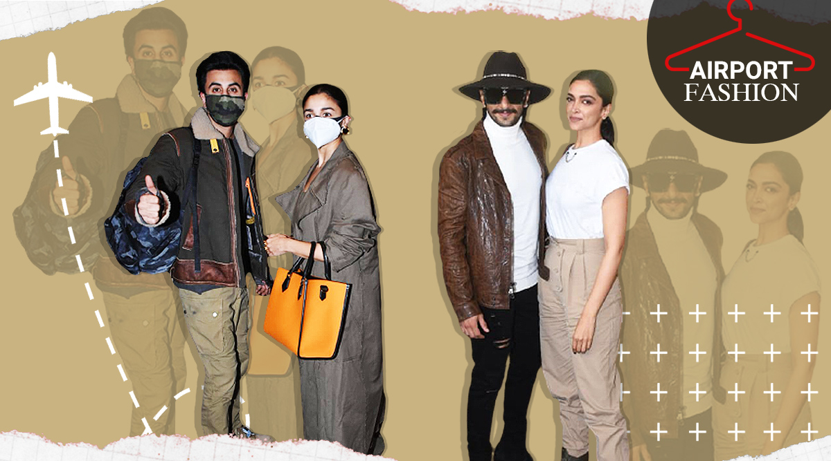 Airport Fashion 101: Deepika Padukone and Ranbir Kapoor serve casual-chic  looks