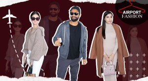 Celebrity airport looks