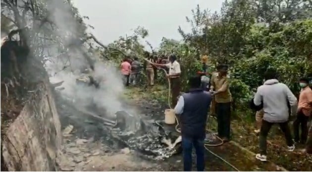 Bipin Rawat, Bipin Rawat chopper crash, Bipin Rawat helicopter crashes in tamil nadu, coonoor chopper crash
