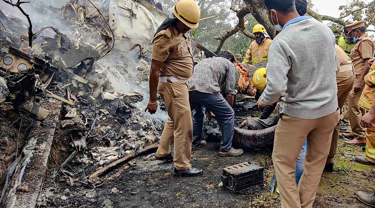 IAF helicopter crash: Lone survivor had close call last year, got Shaurya Chakra for gallantry | India News,The Indian Express