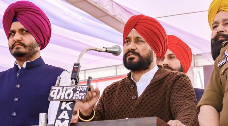 Punjab Chief Minister Charanjit Singh Channi. (Express Photo/File)