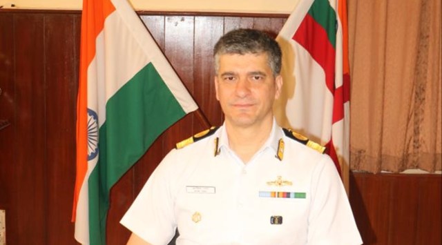 Commodore Arvind Rawal (Express Photo)