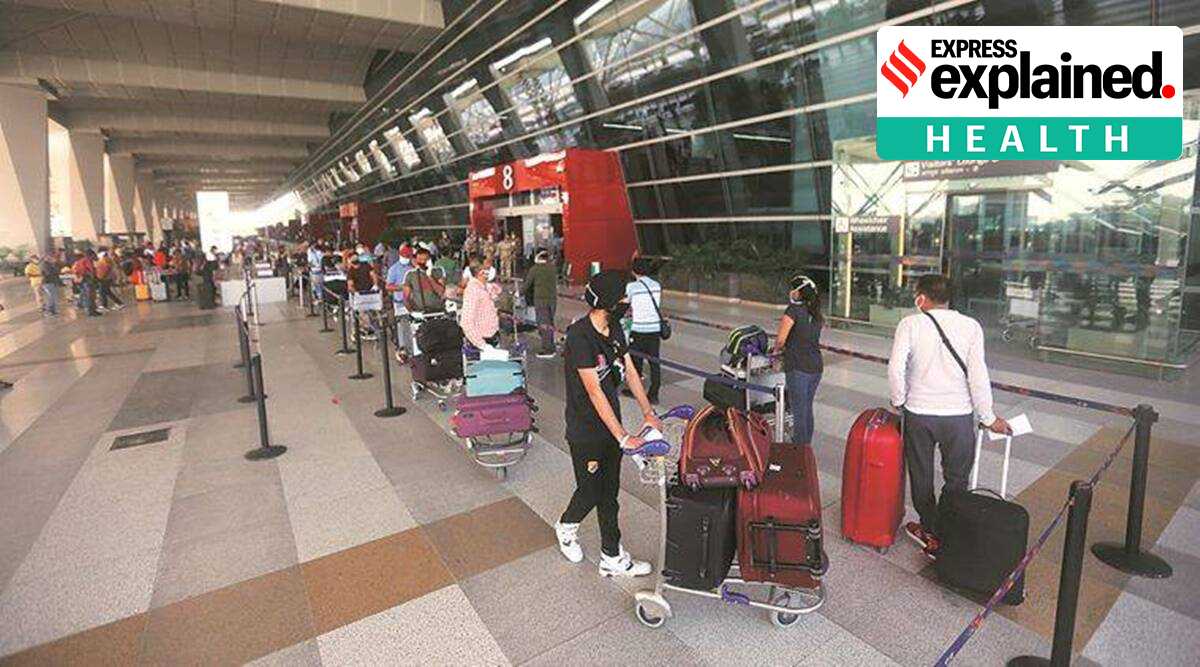 Amid the Omicron scare, the Union Ministry of Civil Aviation, on Friday, had issued guidelines for people flying to Delhi. (Express File Photo: Tashi Tobgyal)