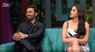 koffee shots with karan dhanush sara ali khan