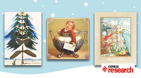 Christmas, Christmas greetings, Christmas wishes, Christmas cards, Christmas 2021, Merry Christmas, Andy Warhol, Xmas, Christmas news, Salvador Dali, Banksy, Indian Express