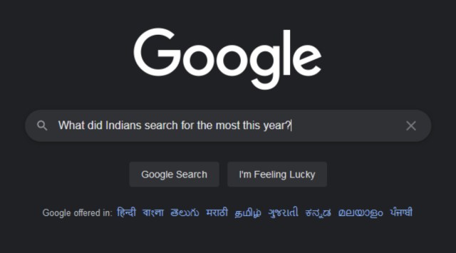 Google Search, Google Search foods trends, foods trends in India, Google Search for Indian foods, '2021 Year in Search (YIS)' foods and recipes trends searches in 2021, indian express news