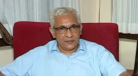 An eminent historian, Ravindran was first appointed to the post in November 2017. (File)