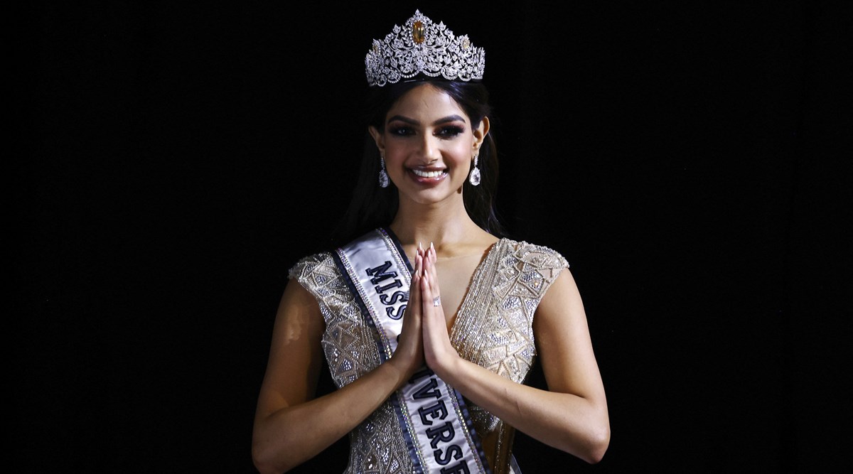 Menstrual Hygiene Films High On Miss Universe 21 Harnaaz Sandhu S Agenda Lifestyle News The Indian Express