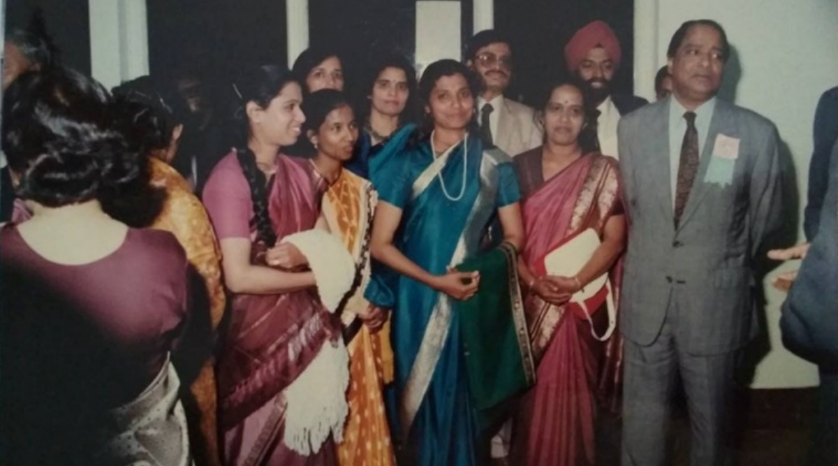 An undated photo of teachers at the Indian Community School in Addis Ababa, Ethiopia. Photo credit: Annu Abraham
