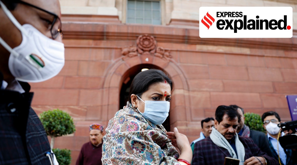 The Prohibition of Child Marriage (Amendment) Bill, introduced in Lok Sabha this week by Women and Child Development Minister Smriti Irani  has been referred to a Parliamentary Standing Committee. (Express Photo: Praveen Khanna)