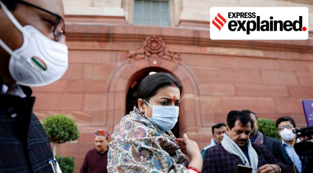 The Prohibition of Child Marriage (Amendment) Bill, introduced in Lok Sabha this week by Women and Child Development Minister Smriti Irani  has been referred to a Parliamentary Standing Committee. (Express Photo: Praveen Khanna)