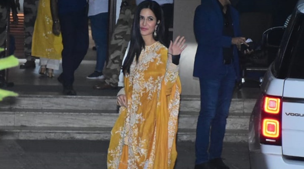 Katrina Kaif-Vicky Kaushal wedding: Bride-to-be dazzles in mustard sharara set at the airport | Lifestyle News,The Indian Express
