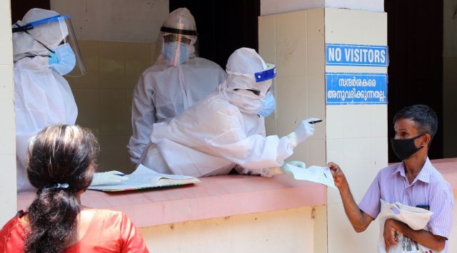 Covid testing campaign at Government Taluk Hospital in Kochi. (Credits: PRD, Kerala/File)