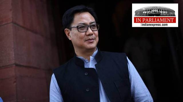 Law Minister Kiren Rijiju