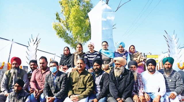 Vijay Inder Singla, Vijay Inder Singla news, Punjab news, Punjab, farmer memorial, farmer protest, Kisan Memorial, Kisan Memorial ‘Yadgar-e-Shaheedaan’, Sangrur, Indian express