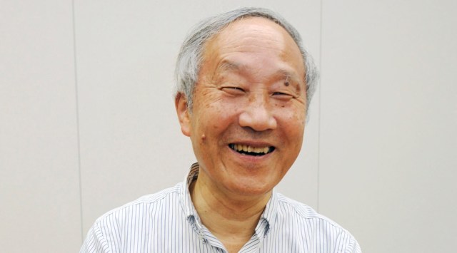 Masayuki Uemura, a Japanese home computer game pioneer whose Nintendo consoles sold millions of units worldwide, poses for a photo in Japan. (AP/File)