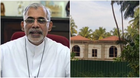 The Archbishop’s firm backing to the activists and residents of Old Goa protesting against the structure for months came as their fast in protest entered its tenth day and is expected to continue. (Express photos)