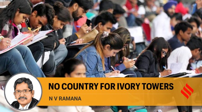 Many social revolutions and changes were brought about through politically conscious and socially responsible students, who raised their voices against existing inequities. Students have been the face of the Indian independence movement.