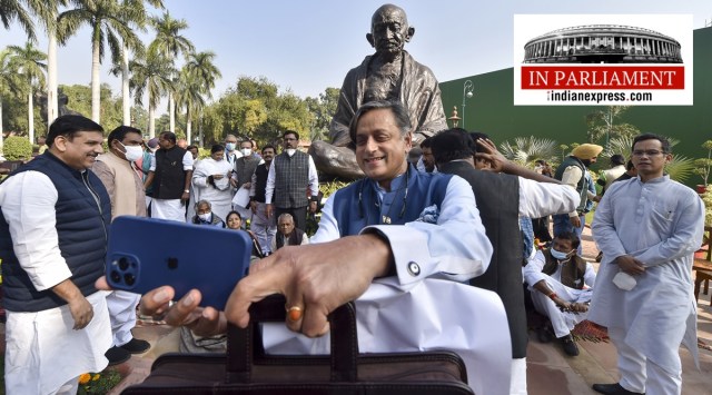 Opposition parties have been protesting inside the Parliament premises over the suspension of the 12 MPs. (Photo: PTI)