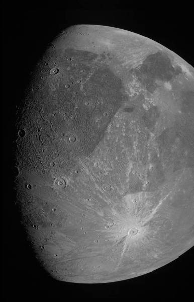 Jovian moon Ganymede