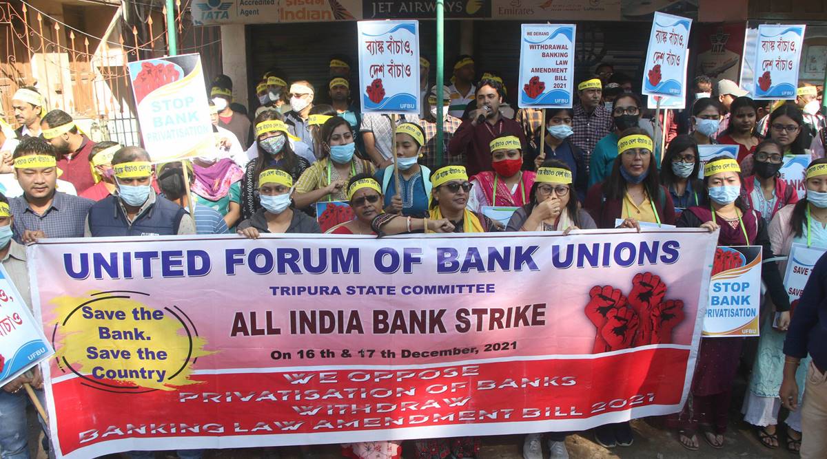 Bank Strike, Bank Strike Dec 2021