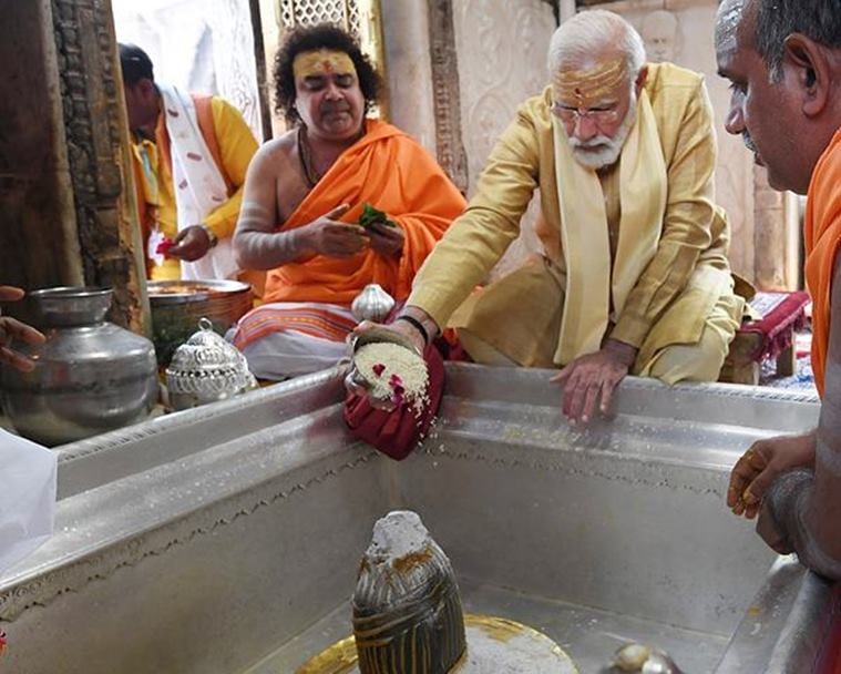 Kashi Vishwanath corridor, Kashi Vishwanath Temple, Kashi Vishwanath Temple in Varanasi, where is Kashi Vishwanath Temple, history of Kashi Vishwanath Temple, PM Modi, indian express news