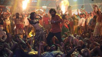 samantha on pushpa