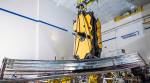 The James Webb Space Telescope undergoing tests at a Northrop Grumman facility in Redondo Beach, Calif., in 2020. (Chris Gunn/NASA via The New York Times)