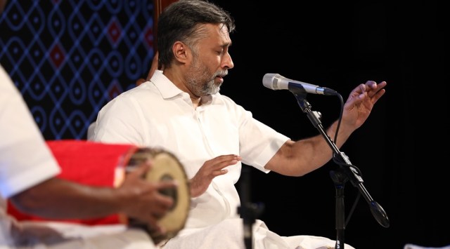 Celebrated classical musician Sanjay Subrahmanyan. 