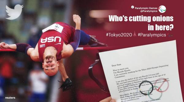 Sam Grewe, Tokyo Paralympic Games, Grewe gets a letter, Paralympic Games, social media virus, Indian Express